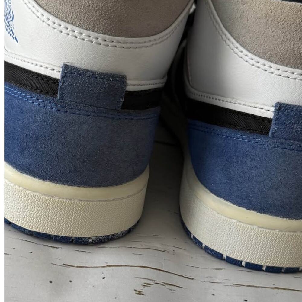 Nike Air Jordan 1 Mid “Royal Blue” Men’s Sneakers Size 9 - Picture 6 of 11